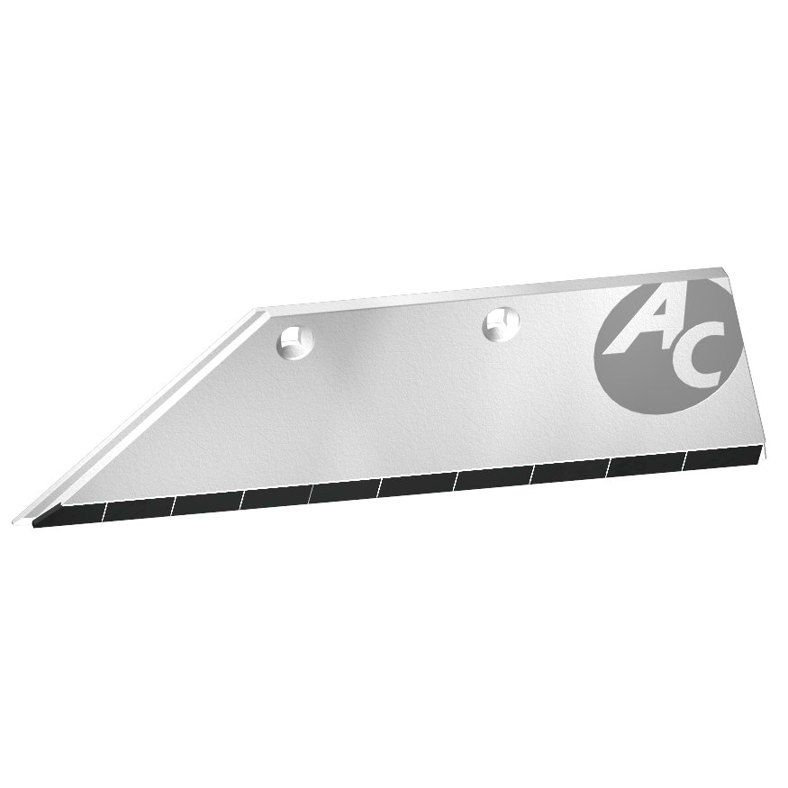 Scharblatt links passend für Lemken SB45 mit Hartmetallplatten