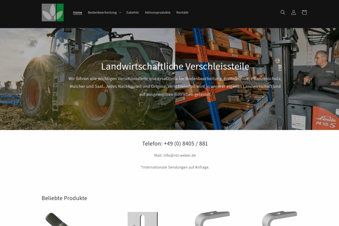 Unser neuer Shop ist online!