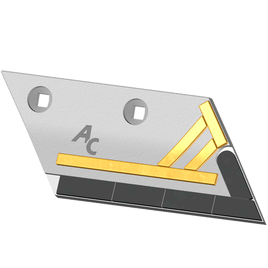 Vorschälerschar rechts mit Hartmetallplatten passend für Lemken S190