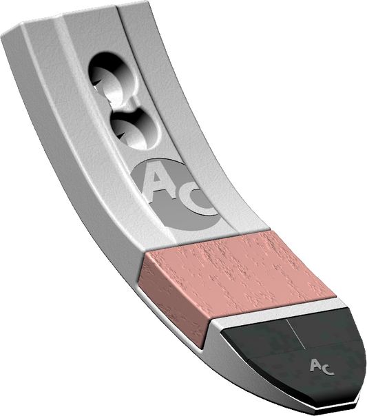 Grubberspitze passend für Väderstad 80 mm mit Hartmetallplatten
