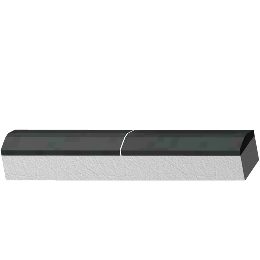 Anschweißteil mit zwei Hartmetallplatten